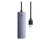 Baseus 4w1 UltraJoy Lite 150cm USB-A - 4xUSB 3.0 , USB-C 5V (szary) - 1310886 - zdjęcie 2